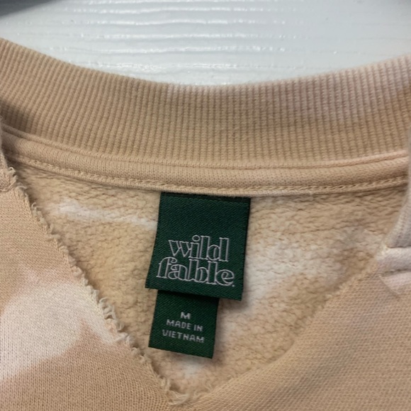 Tie Dye Cropped Pullover - Picture 4 of 5